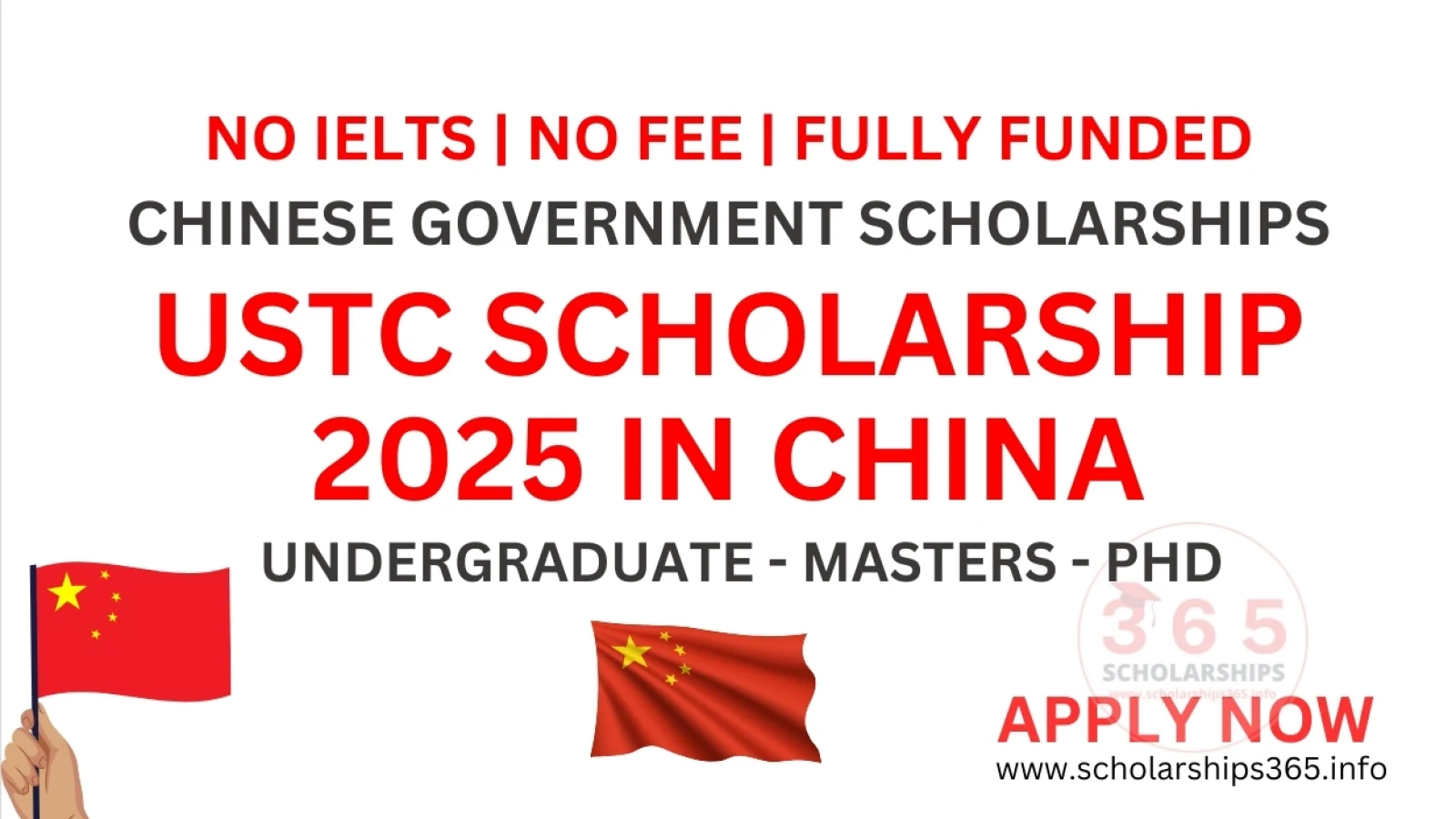 USTC Scholarship 2025 in China for Undergraduate, Masters & PhD [Fully Funded]