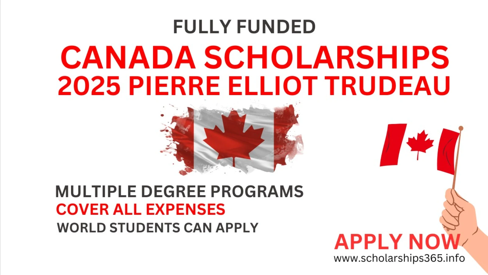Canada Scholarships 2025 - Pierre Elliott Trudeau Scholarship 2025 [Fully Funded]