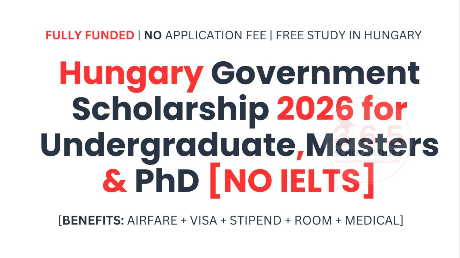 Hungary Government Scholarship 2026-2027 [Fully Funded]