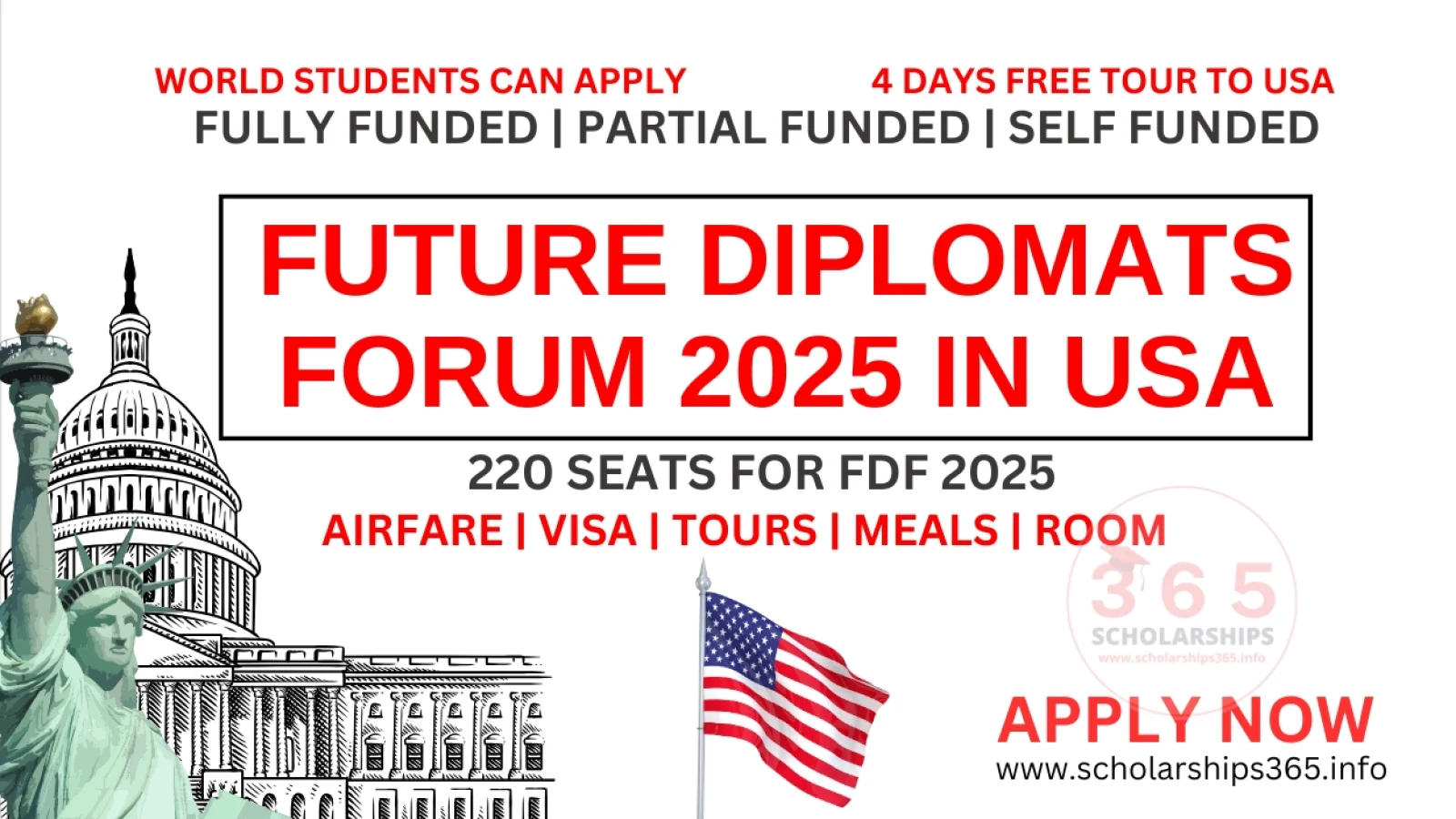 Future Diplomats Forum 2025 in USA (Fully Funded Conference) | FDF 2025