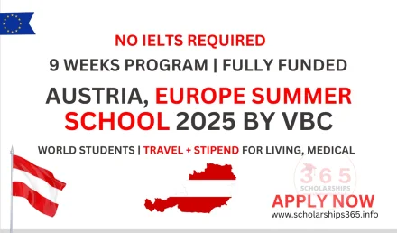 Austria, Europe Summer School 2025 by VBC [Fully Funded Summer School]