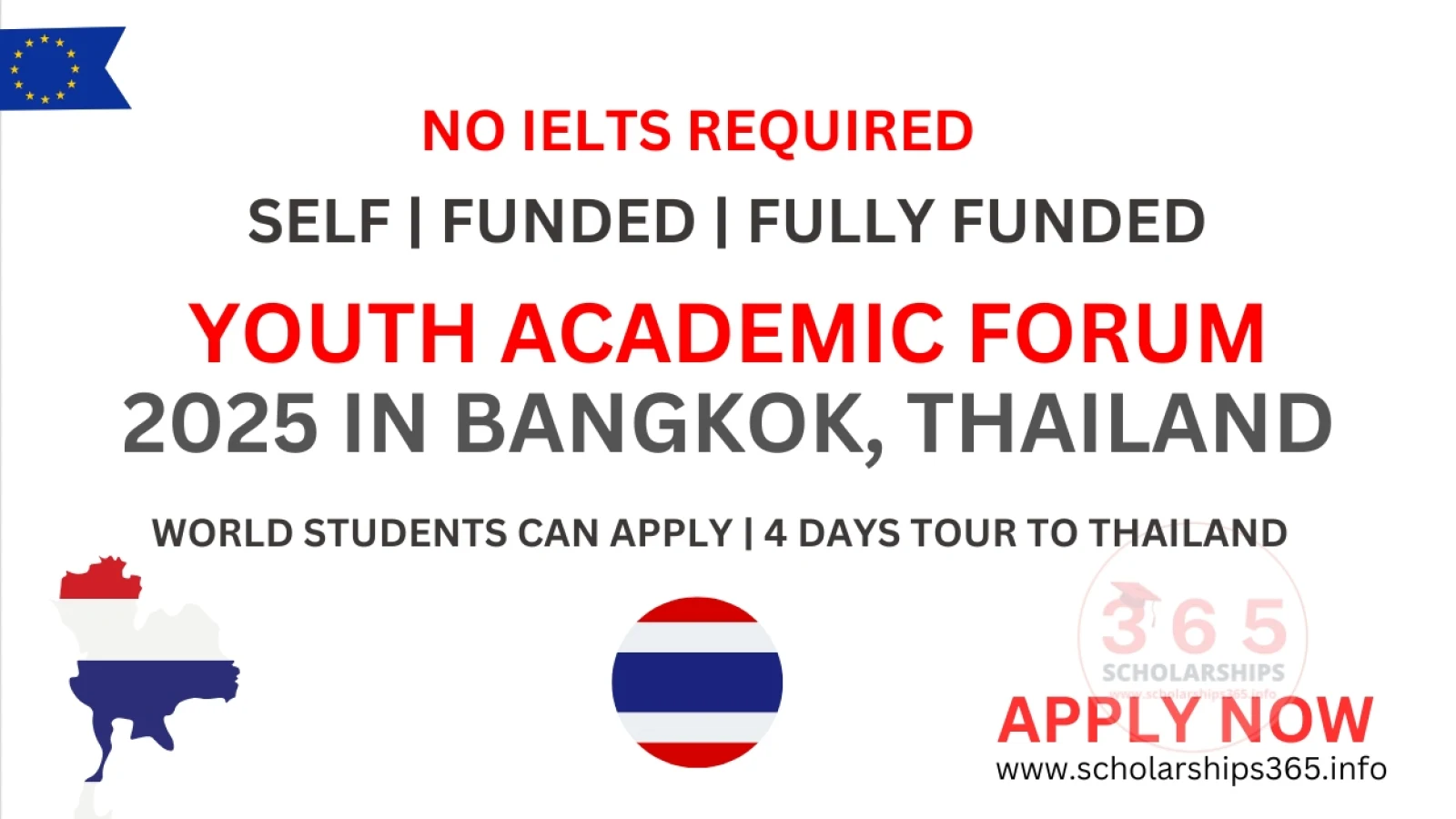 Youth Academic Forum 2025 in Bangkok, Thailand | 4 Days Tour to Thailand