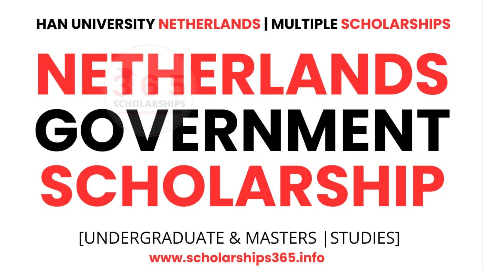 Netherlands Government Scholarships 2026 [HAN University]
