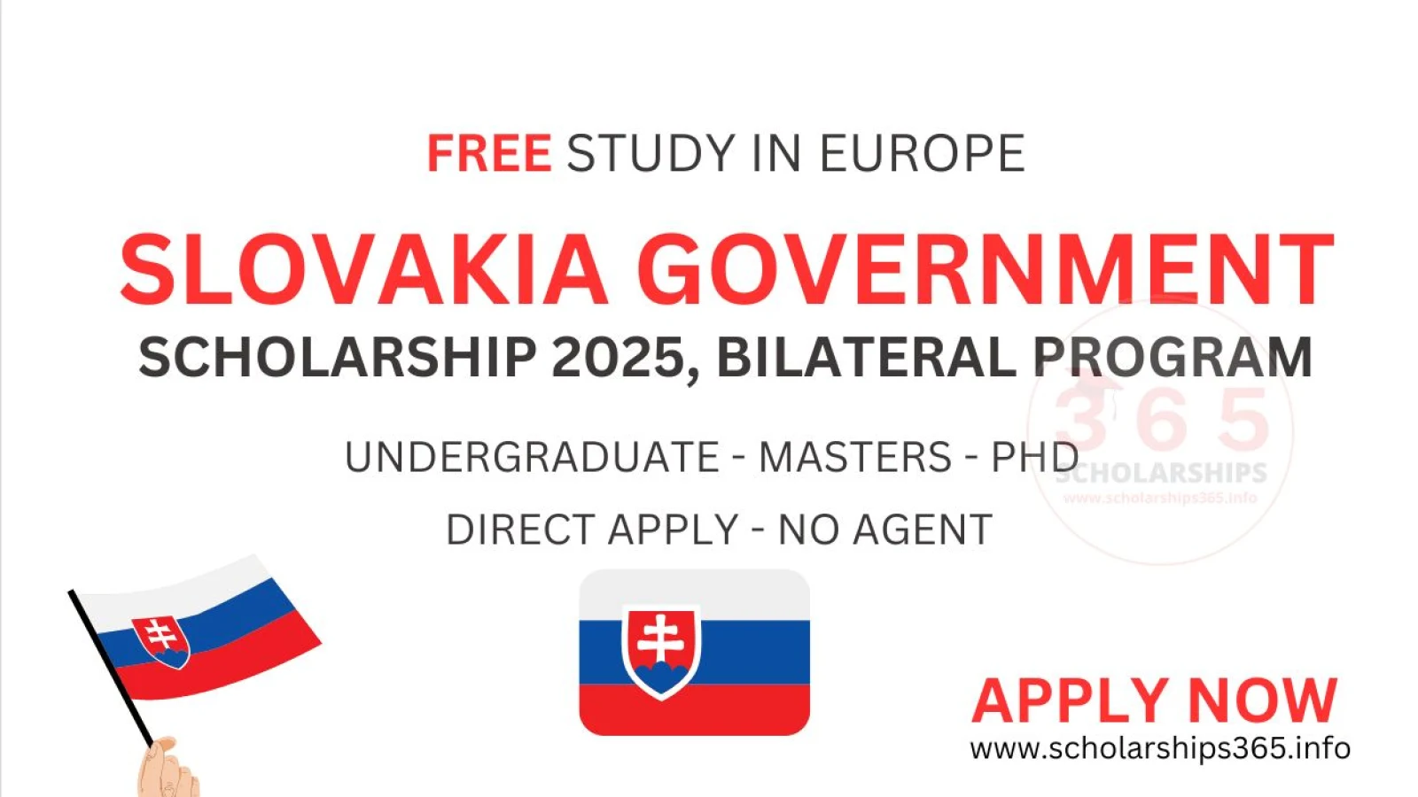 Slovakia Government Scholarship 2025 [Bilateral Scholarships Program 2025]