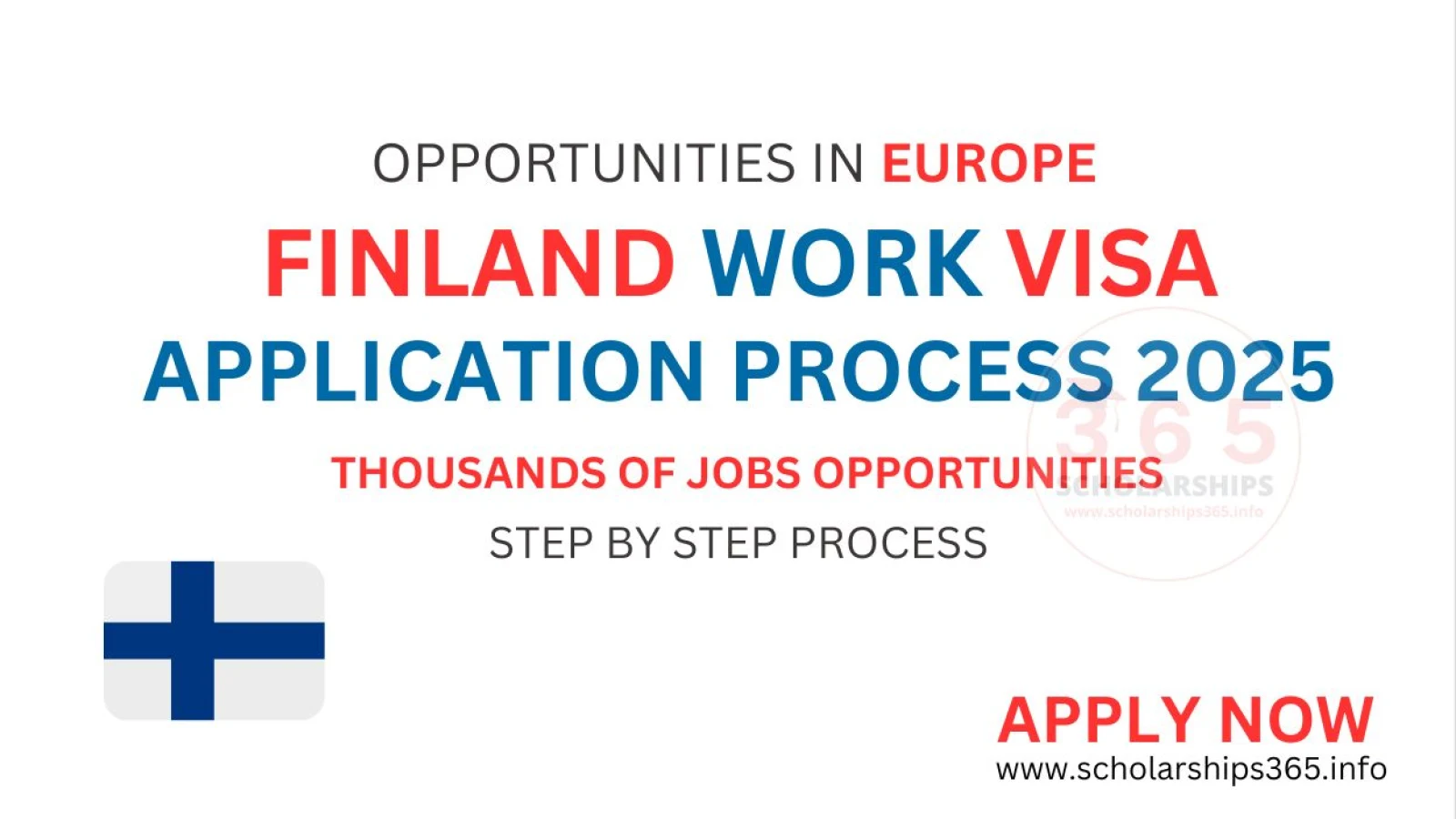 Finland Work Visa Application Process 2025 [Step by Step Process]