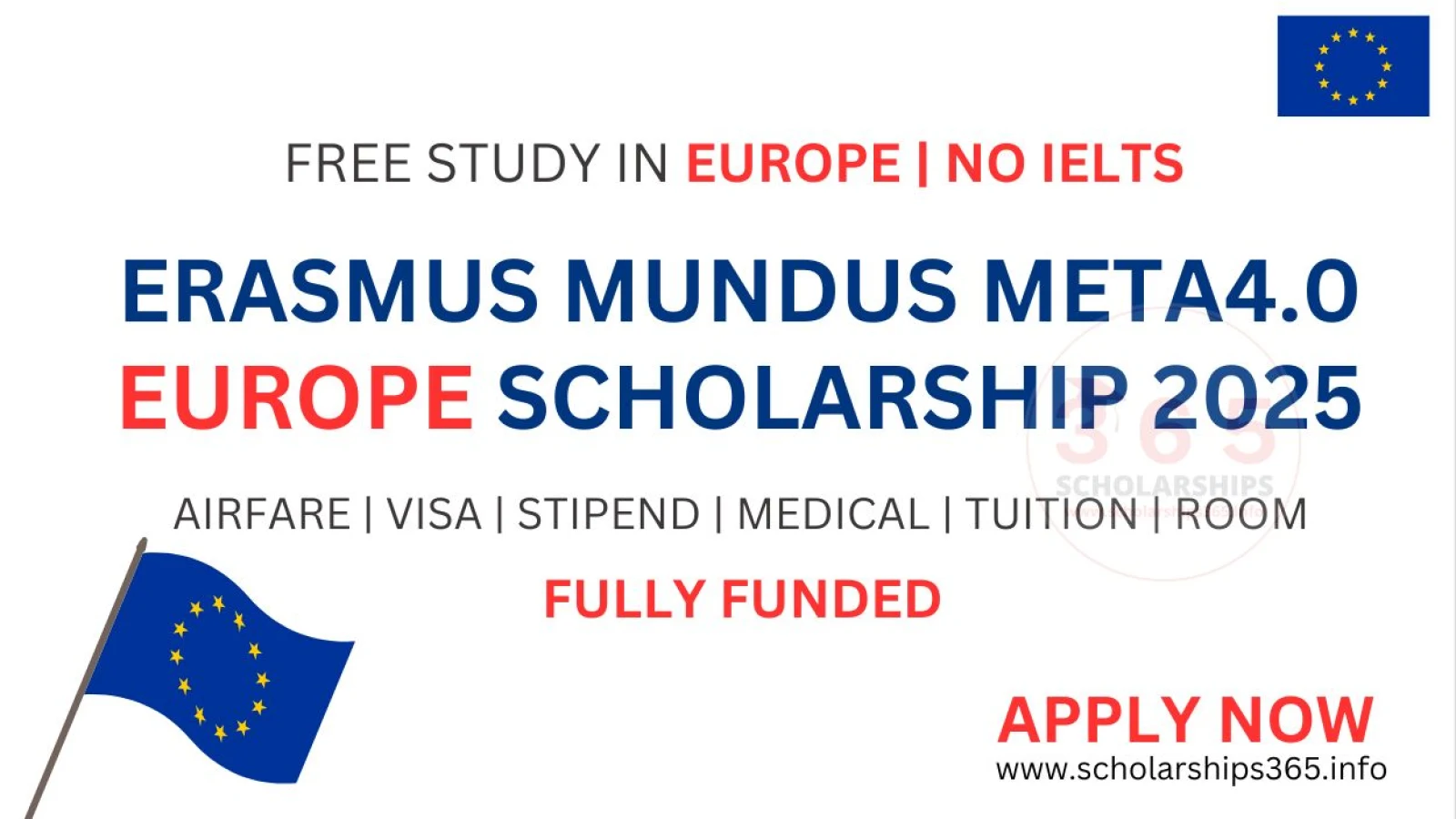 Erasmus Mundus Meta4.0 Europe Scholarship 2025 [Fully Funded]