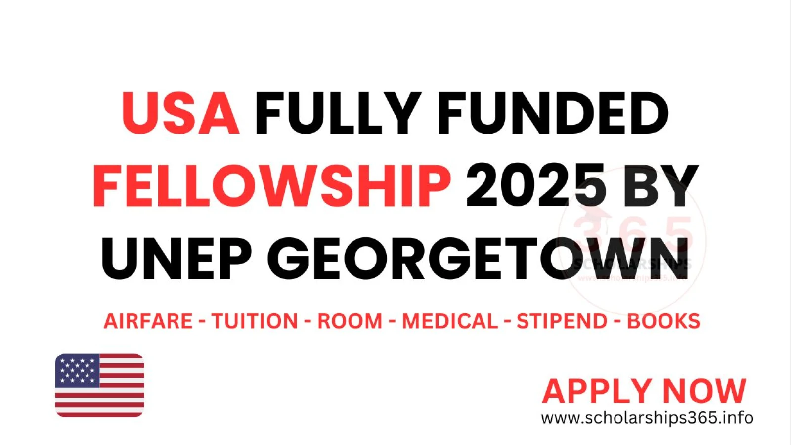 USA Fully Funded Fellowship 2025 by UNEP Georgetown Fellowship Program