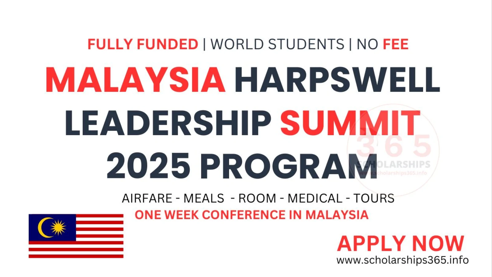 Malaysia Harpswell Leadership Summit 2025 [Fully Funded]