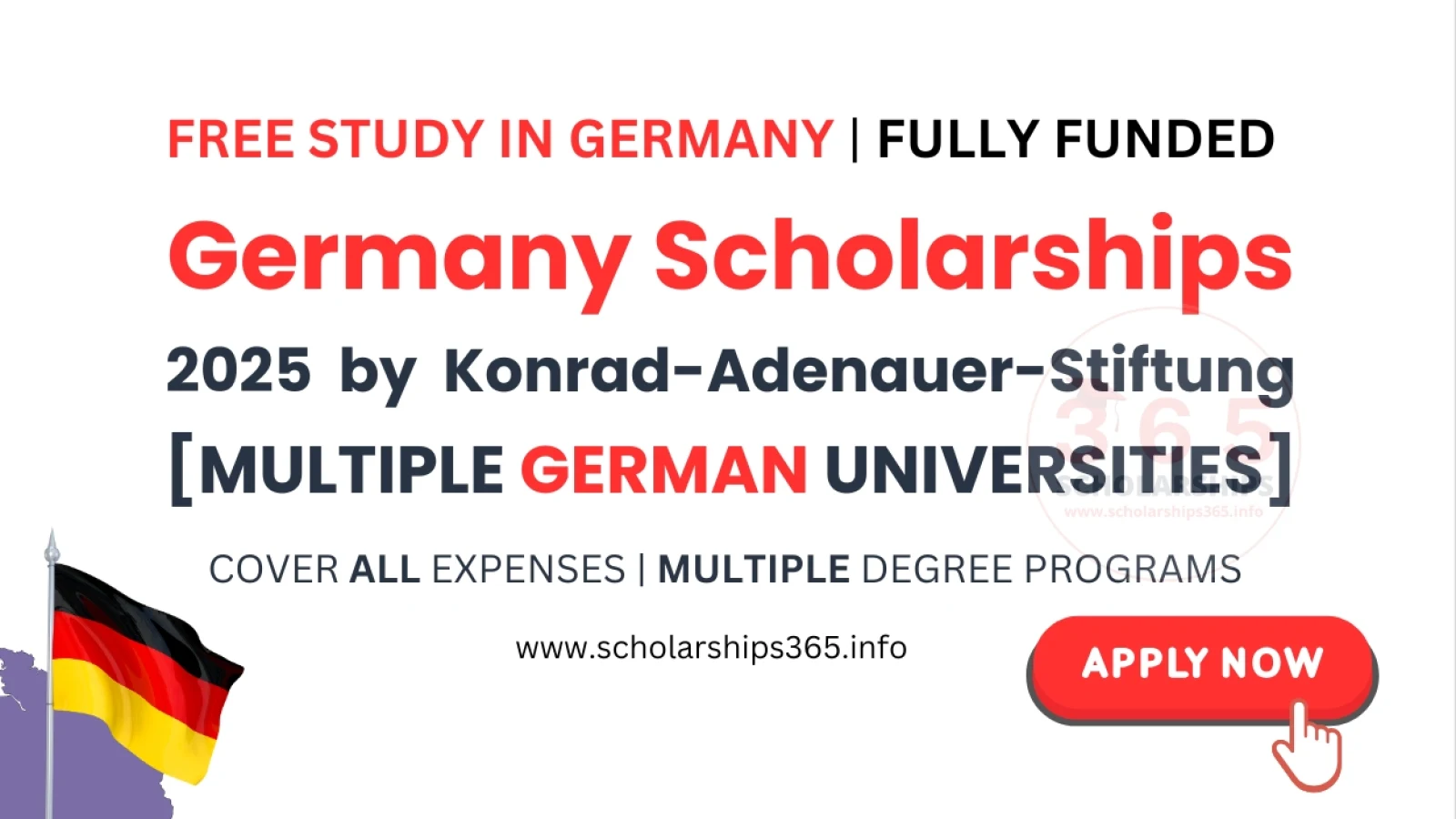 Germany Scholarships 2025 by Konrad-Adenauer-Stiftung [Fully Funded]