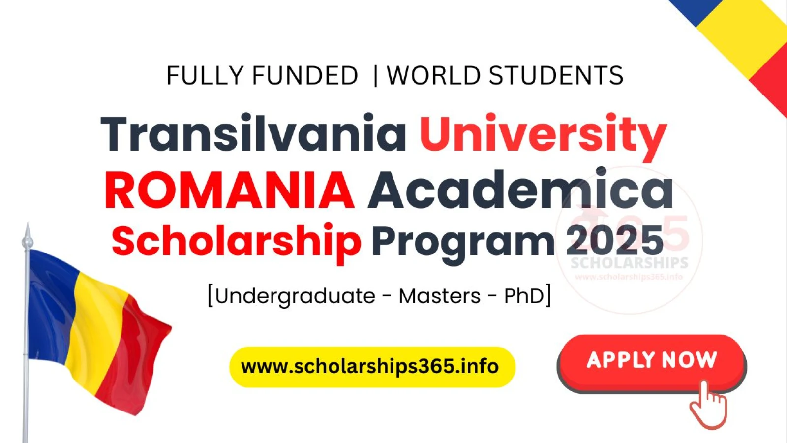 Transilvania University Romania Academica Scholarship 2025 | Fully Funded
