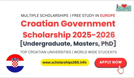 Croatian Government Scholarship 2025 [Multiple Scholarships]