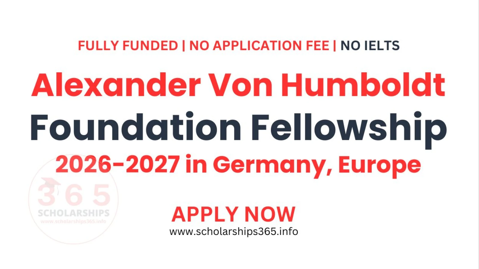 Alexander Von Humboldt Foundation Fellowship 2026 in Germany [Fully Funded]