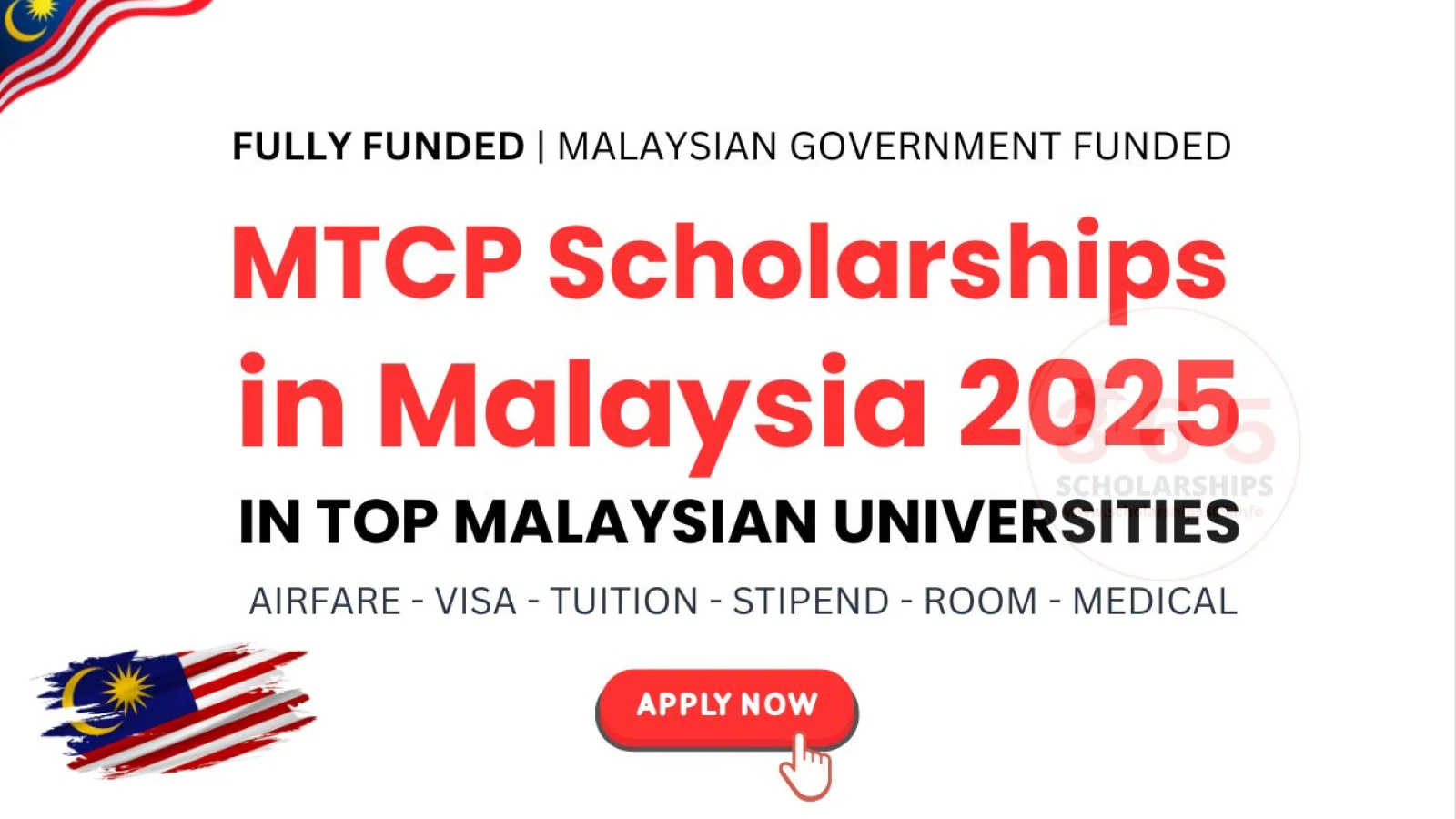 MTCP Scholarships in Malaysia 2025 [Fully Funded Scholarship]