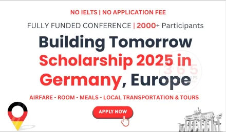 Building Tomorrow Scholarship 2025 in Germany [Fully Funded]