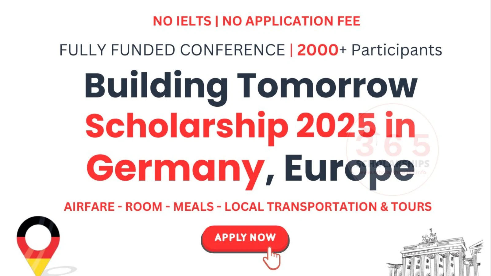Building Tomorrow Scholarship 2025 in Germany [Fully Funded]